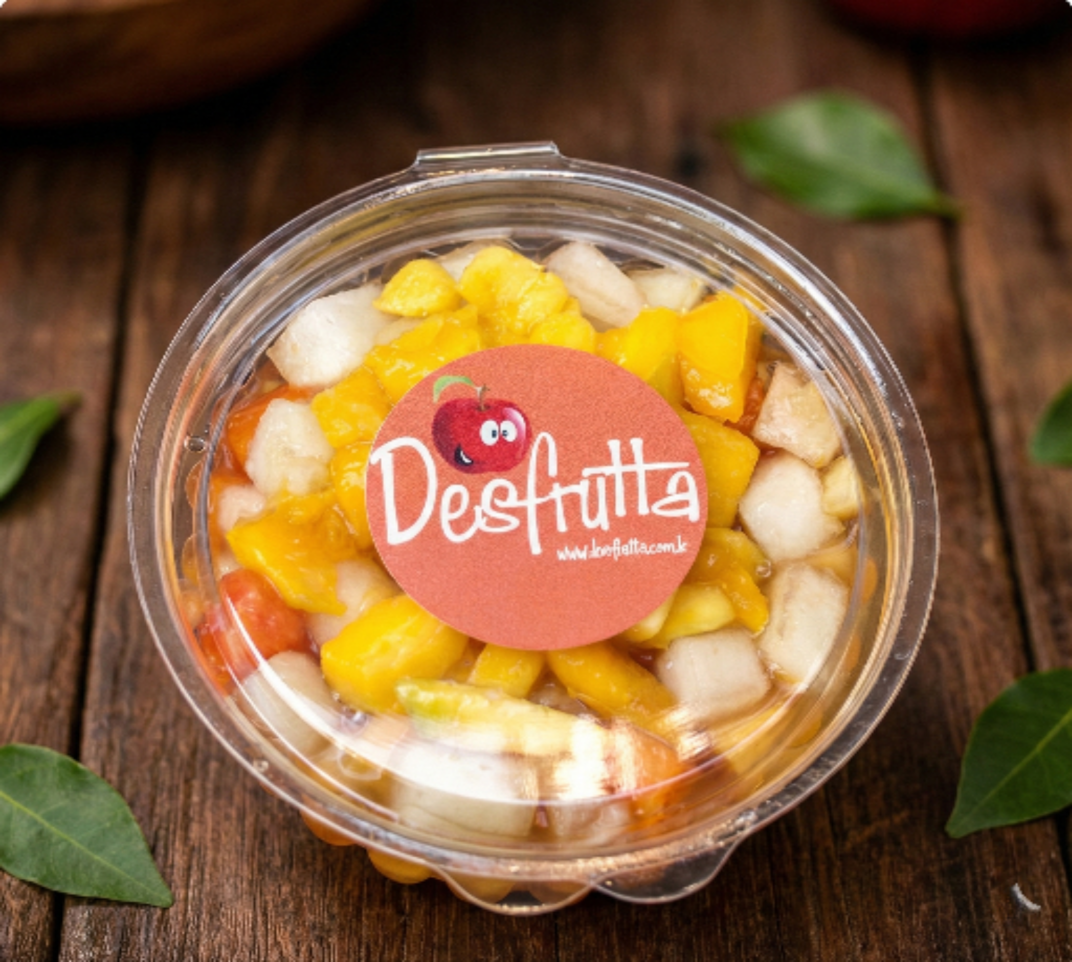 Salada de frutas DESFRUTTA fresca e colorida